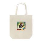 yuki_tukuruの駆け出す猫 Tote Bag