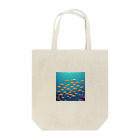 takekoputaの海中を泳ぐ魚のひれ Tote Bag