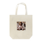 sachisachi_alanのお洋服を着たオーストラリアン・ラブラドゥードル Tote Bag