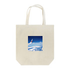 CrystalRoseの飛行機と雲の上 Tote Bag