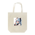 hazukimikanのあおにゃん Tote Bag