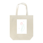 悠のショップのシンプルなチューリップ Tote Bag