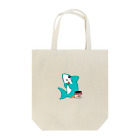 Jの居場所の初めてクッキーを食べたサメ Tote Bag