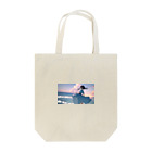 noa_Nostalgiaのchill girl and the sea Tote Bag