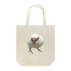 みぽりんショップのアルビノセキセイインコハクちゃん Tote Bag