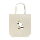 ゴールデンレトリバーわんちゃん犬の白い怪獣　キバタン Tote Bag