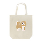 しばじるしデザインの佇む秋田犬 Tote Bag