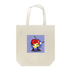 satomatoのイラストのギターを弾くトマトくん Tote Bag