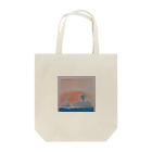 わくわく海の雑貨屋のやさしいクジラの親子 Tote Bag