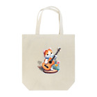 dolphineのギターを弾く可愛い猫 Tote Bag