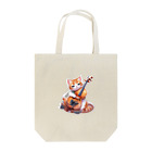 dolphineのチェロ弾きの可愛いネコ Tote Bag