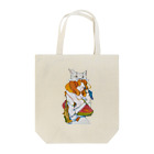 LsDF   -Lifestyle Design Factory-のチャリティー【ねこをかぶる·トラベル希望】 Tote Bag