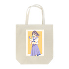 ꜀(.௰. ꜆)꜄もふもふ屋のbleu×summer Tote Bag