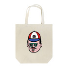 KOJI19 WORKSの大阪ヒゲおっさん Tote Bag