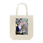 ねこの森でお散歩の幸運を呼ぶモカちゃん Tote Bag