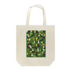 WAMI ARTの猫迷彩緑 Tote Bag