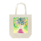 ぽぽっとツイてるのお花の子 Tote Bag