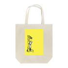 馴鹿 Jun-Rokuのカワウソちらり（yellow） Tote Bag