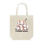 みゆみん@YouTuber ／M|Little Kit Foxのピラミッド崩壊!! トートバッグ Tote Bag