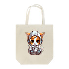 Vasetti_pressのパーカーを着ているネコちゃん Tote Bag
