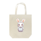 Vasetti_pressのパーカーを着ているうさぎちゃん Tote Bag