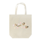 SOMALY【SUZURI店】のリスと飴玉 Tote Bag