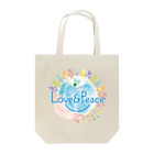 Love＆PeaceのLove＆Peaceキッズ用ロゴ トートバッグ