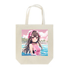 プリンゴブリンの海ビーチ水着子さん Tote Bag