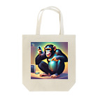 orihata-youのスマホを楽しむチンパンジー Tote Bag