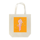 Noa Noa Art ＆ Designのタヒチアンダンサー（オレンジ）｜Ori Tahiti Lady Tote Bag