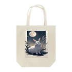 chisenの秋月のウサギ Tote Bag