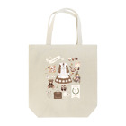 ことりはなのchocolate color Tote Bag