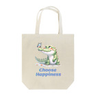 ワニ部（crocodile club)の蝶とワニさん Tote Bag