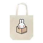 ツギハギ ニクの【Boxed * Rabbit】カラーVer トートバッグ