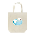 でみアトリエの水入れでのんびりボールパイソン Tote Bag