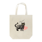 nemunoki paper itemの幸せの黒猫 Tote Bag