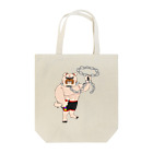 筋肉ブルドッグの筋肉ブルドッグ Tote Bag