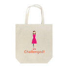 MiyataMiho/デザイナーイラストレーターのChallenged!　チャレンジド《義足》 Tote Bag