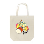 紫キャベツの太鼓のドラ　前面プリント Tote Bag