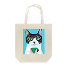 のっぴきならない。ラインスタンプ発売中ののっぴきならない/保護猫モッチー Tote Bag