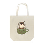 くまこのかわうそくんとコーヒー Tote Bag