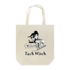 nidan-illustrationの“Tech Witch” トートバッグ