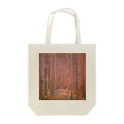 世界の絵画アートグッズのグスタフ・クリムト 《松の森》 Tote Bag