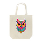 tukituki0630のターコイズカラーのミミズク Tote Bag