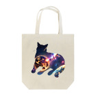 猫との風景の宇宙と猫003 Tote Bag
