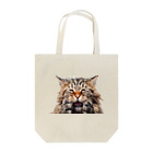 日向ぼっこのずぶ濡れ猫 Tote Bag