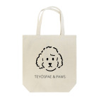 TEYÖSPAE & PAWSの定番サムちゃん Tote Bag