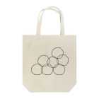 へのへのもへじゃのBag with balls Tote Bag