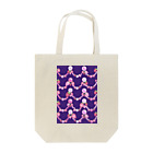 プリズモリイの箱のいちごと水晶玉のふんわり紫魔法 トートバッグ