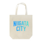 JIMOTOE Wear Local Japanの新潟市 NIIGATA CITY Tote Bag
